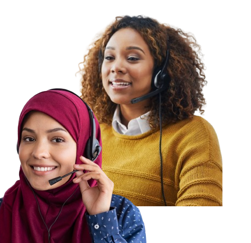 Woman with Headset 4